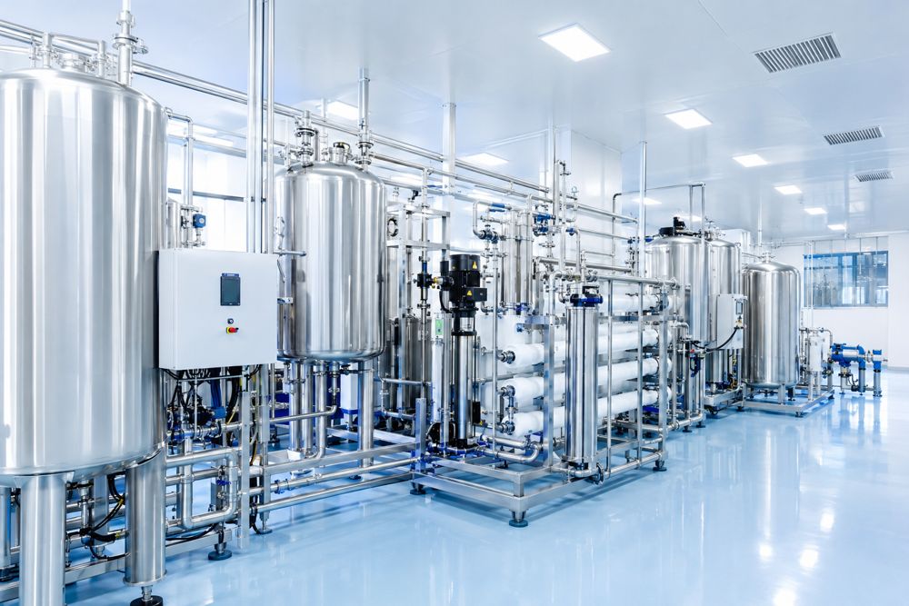 Pharmaceutical purified water plant