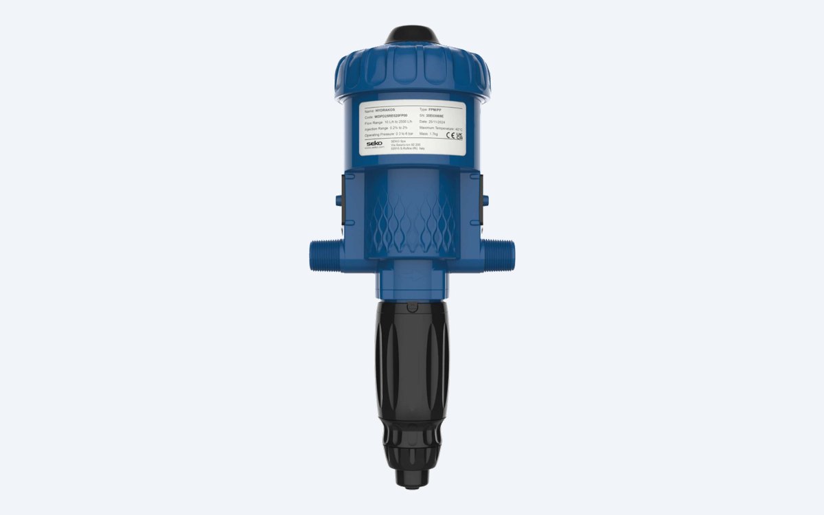 SEKO Hydrakos water-driven proportional dosing pump