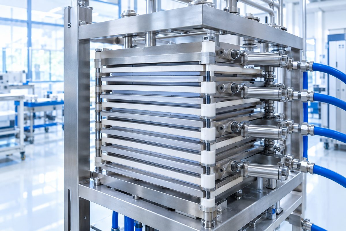 Stacked plate-type plasma ozone generator modules